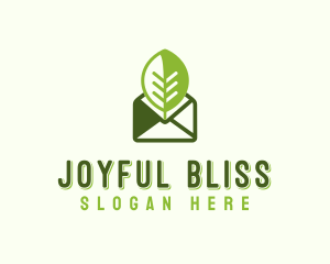 Eco Mail Message logo design