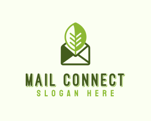 Eco Mail Message logo design