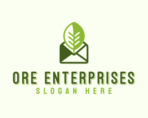 Eco Mail Message logo design