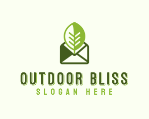 Eco Mail Message logo design