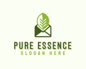 Eco Mail Message logo design