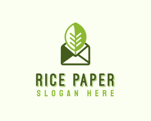 Eco Mail Message logo design