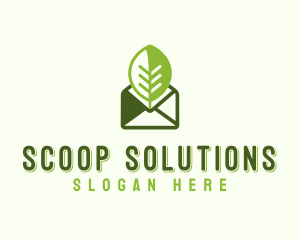 Eco Mail Message logo design