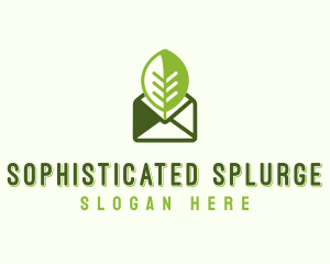 Eco Mail Message logo design