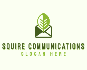 Eco Mail Message logo design