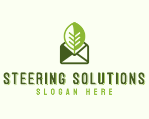 Eco Mail Message logo design