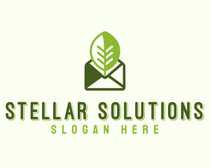 Eco Mail Message logo design