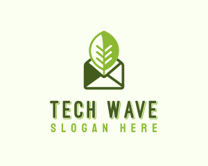 Eco Mail Message logo design