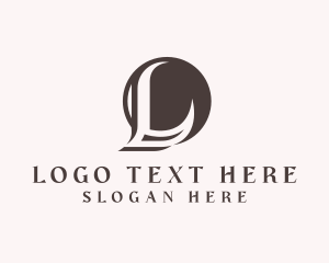 Upscale Luxury Letter L logo