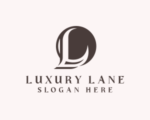 Upscale Luxury Letter L logo design