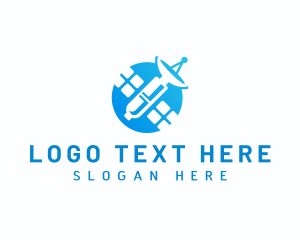 Satellite Network Signal logo