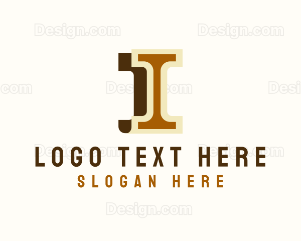 Legal Pillar Letter I Logo