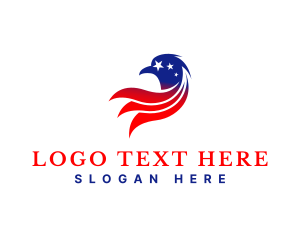 Eagle - American Eagle Patriot logo design