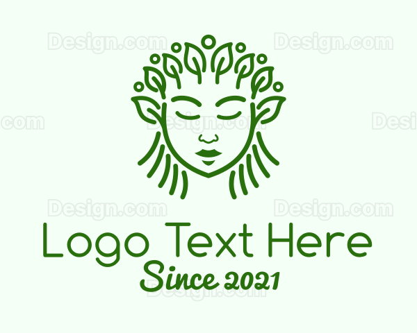 Green Organic Cosmetic Logo