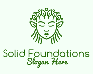 Green Organic Cosmetic  Logo