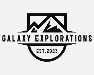 Travel Mountain Trekking  logo design