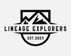 Travel Mountain Trekking  logo design