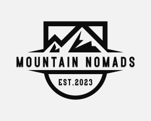 Travel Mountain Trekking  logo design