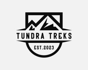 Travel Mountain Trekking  logo design