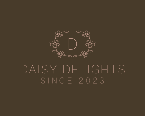 Daisy Flower Wreath Boutique logo