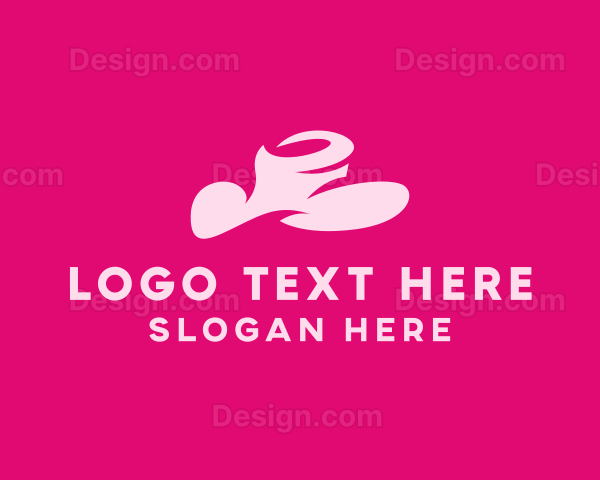 Pink Fashion Hat Logo