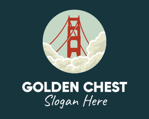 Golden Gate San Fransisco logo design