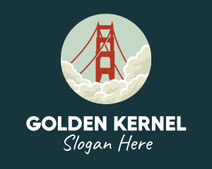 Golden Gate San Fransisco logo design