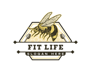 Bee Honey Hive logo