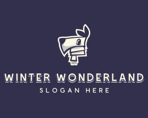Winter Dog Scarf logo