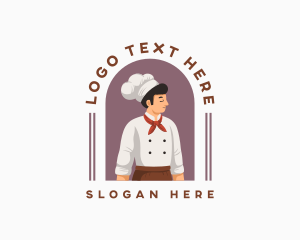 Male Chef Baker logo