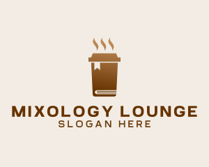 Coffee Espresso Library  logo design