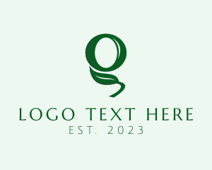 Farming Agriculture Letter O logo