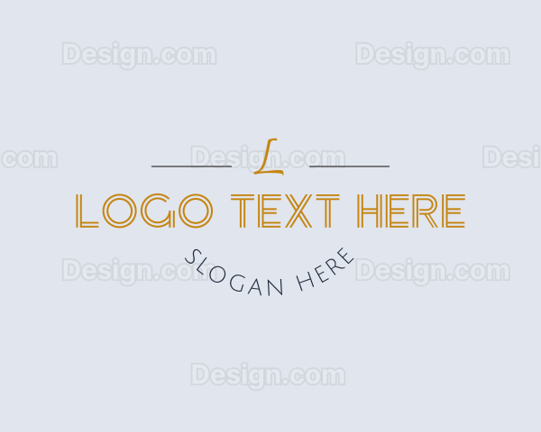 Retro Business Brand Logo