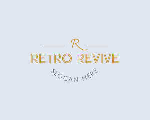 Retro Business Brand logo design