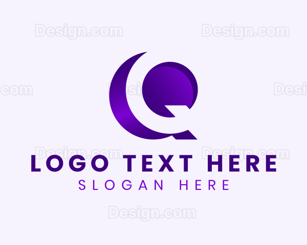 Startup Business Letter Q Logo