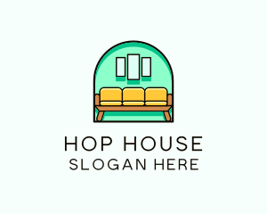 House Sofa Furniture  logo design