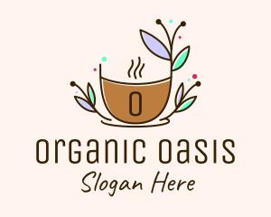 Nature Organic Cup logo design