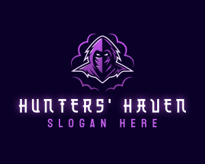 Gaming Hunter Ninja logo design