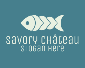 Blue Fish Fishing logo design