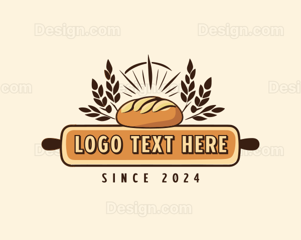 Wheat Bread Artisan Logo