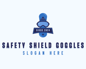 Sports Ski Goggles logo design