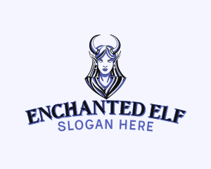 Demon Elf Woman logo