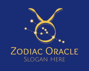 Taurus Zodiac Constellation logo