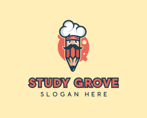 Pencil Chef Cook logo