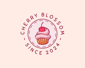 Cherry Cupcake Cake logo