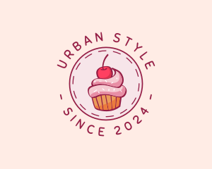 Cherry Cupcake Cake logo