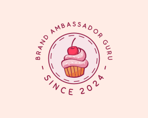 Sweet Cherry Cupcake logo design