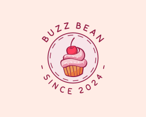 Sweet Cherry Cupcake logo design