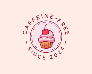 Sweet Cherry Cupcake logo design