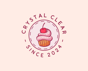 Sweet Cherry Cupcake logo design